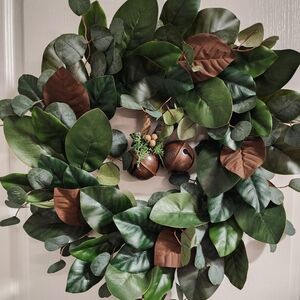 Working rustic bronze Christmas bells